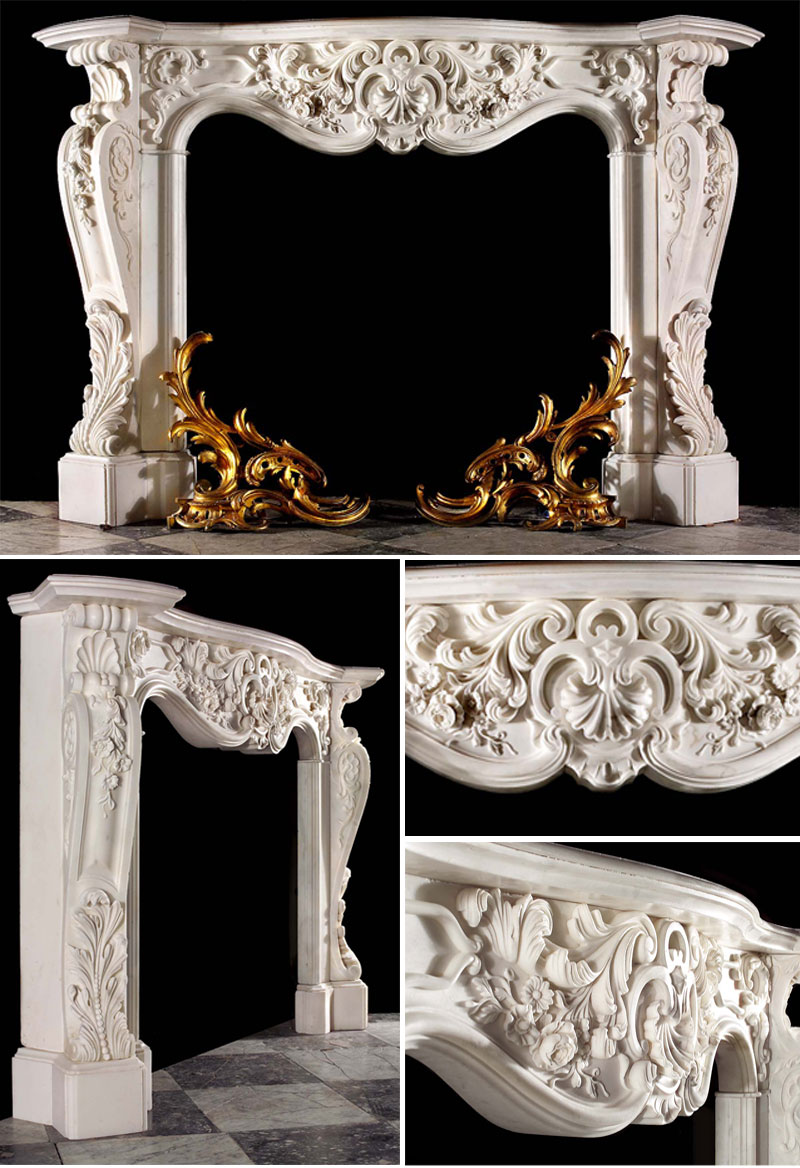 marble fireplace mental
